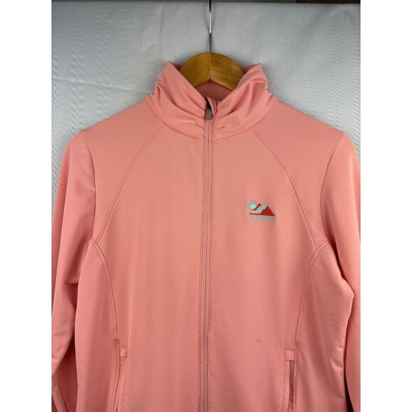 Peter Millar Womens Full-Zip Jacket M Coral UPF 50+ Polyester Spandex - Picture 1 of 7